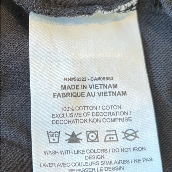 The Nike Too Black and White + Red “Swoosh” Short Sleeve T-Shirt, Size L - Picture 8 of 8